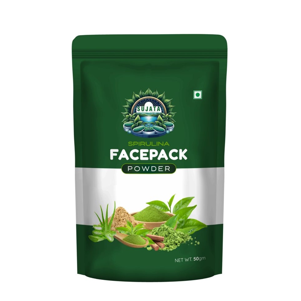 Spirulina Tan-Removal Face Pack Powder