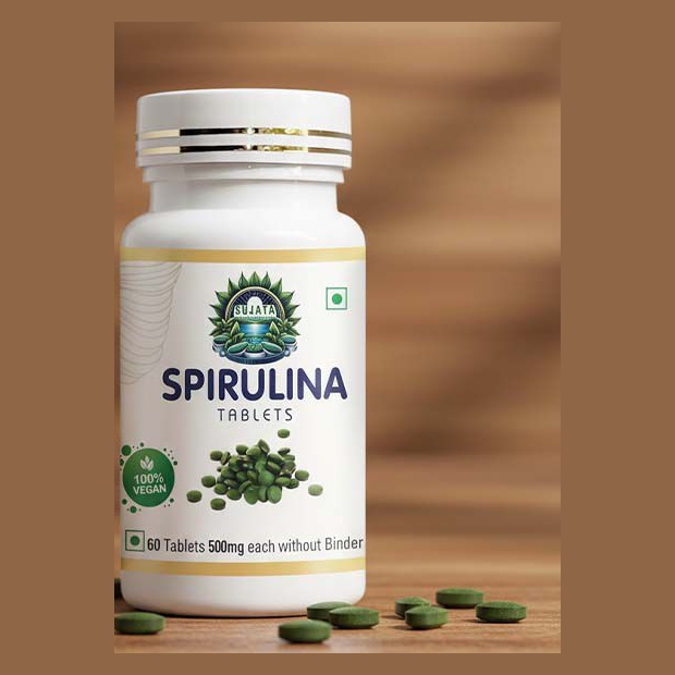 Sujata Spirulina Tablets (500mg)